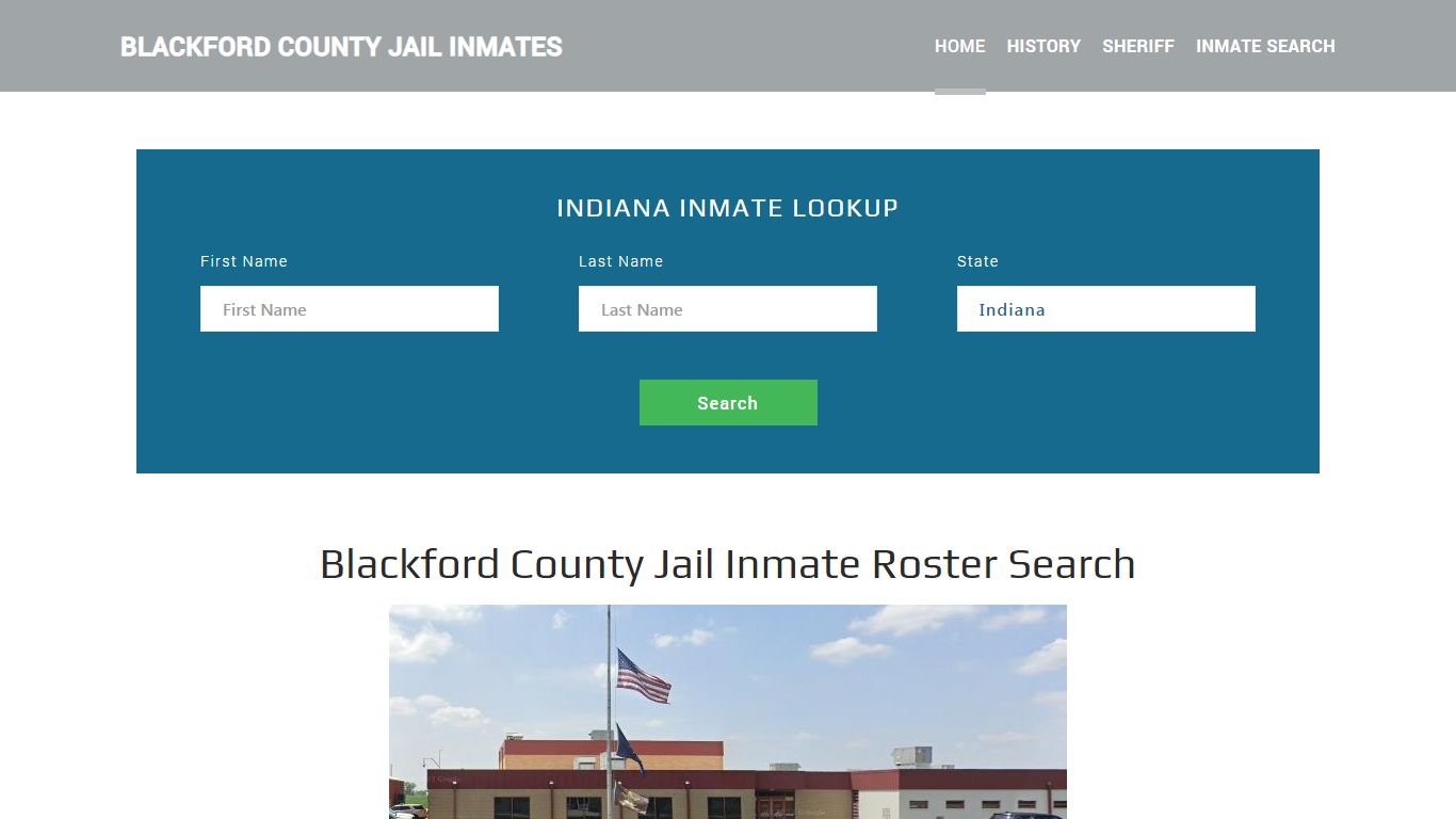 Blackford County Jail Inmate Roster Lookup, Hartford, IN